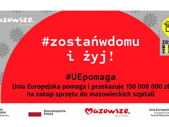 UE I SAMORZĄD MAZOWSZA DOPOSAŻAJĄ MAZOWIECKIE SZPITALE