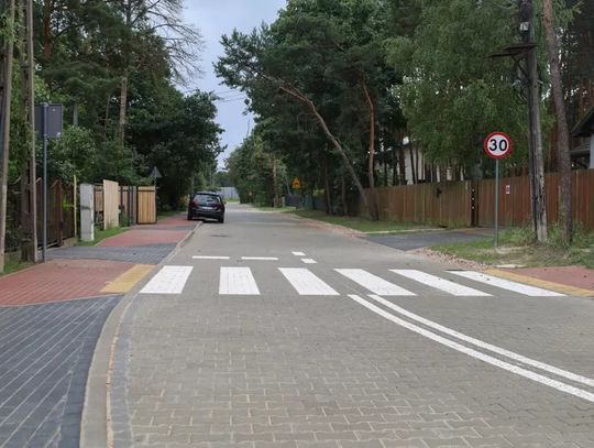Ulica Sosnowa w Legionowie zakończona
