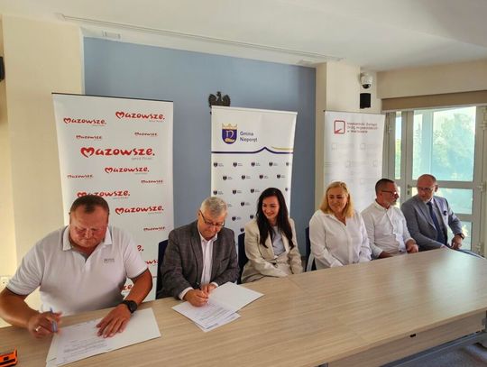 Umowa na przebudowę drogi wojewódzkiej nr 633 w Nieporęcie