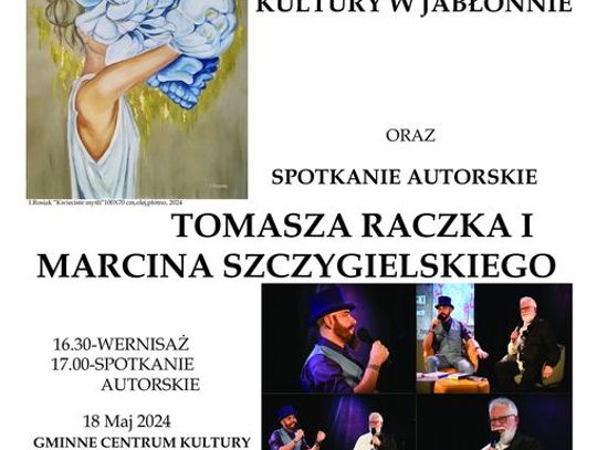 Wernisaż i spotkanie autorskie w Jabłonnie