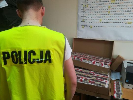 WIELISZEW. 8000 sztuk nielegalnych papierosów