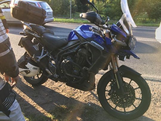 WIELISZEW. Nie ustąpił pierwszeństwa motocykliście