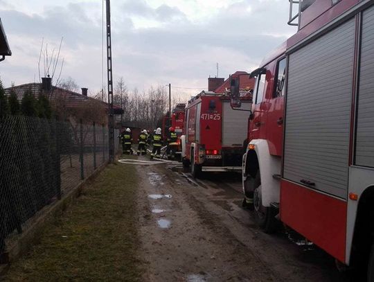 WIELISZEW. Pożar domu jednorodzinnego w Michałowie - Reginowie