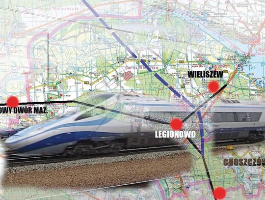 Wieliszew. Protest mieszkańców i włodarzy gminy. Gmina przeciwko czwartemu wariantowi linii kolejowej dużych prędkości