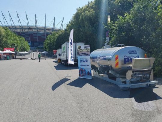 Woda z Legionowa na Stadionie Narodowym