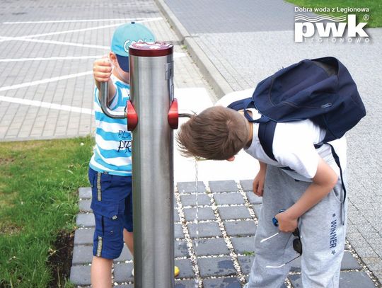 WODOCIĄGI i KANALIZACJA. Lato w pełni – nie zapomnij o nawadnianiu! Legionowskie zdroje i poidełka czekają