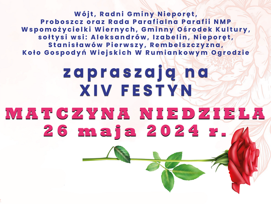 XIV Festyn Matczynej Niedzieli w Nieporęcie