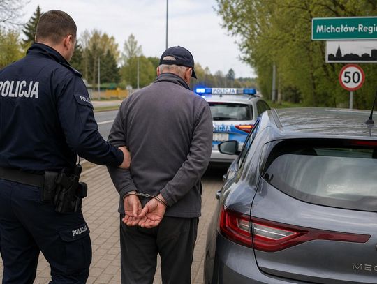 Zatrzymanie pijanego 74-latniego kierowcy