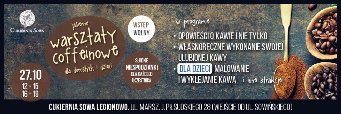 8 LAT CUKIERNI SOWA W LEGIONOWIE!