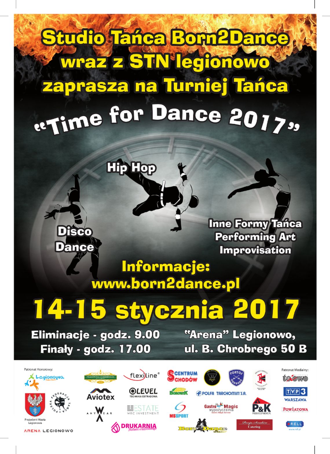 ARENA LEGIONOWO. TIME FOR DANCE 2017
