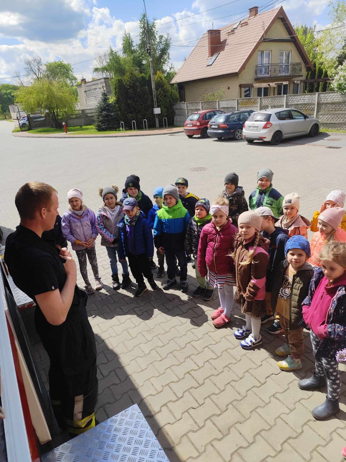 Dzieci z przedszkola Tutorland odwiedziły OSP Jabłonna