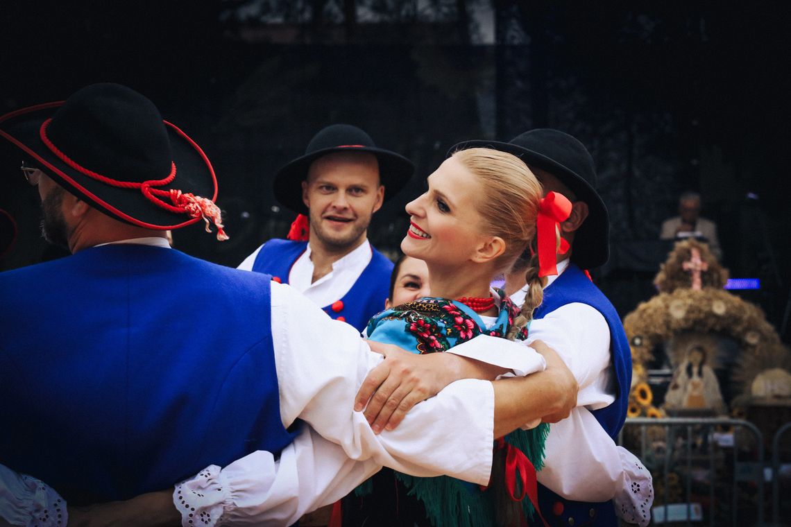 Dziękczynienie za plony w Woli Kiełpińskiej Dziękczynienie za plony w Woli Kiełpińskiej