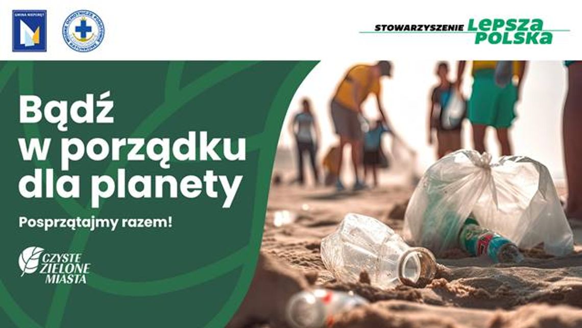 Ekologiczna akcja sprzątania Dzikiej Plaży