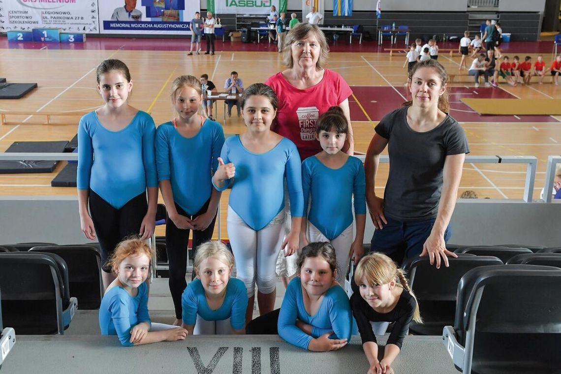 GIMNASTYKA. Gościnni gospodarze - Mistrzostwa Mazowsza