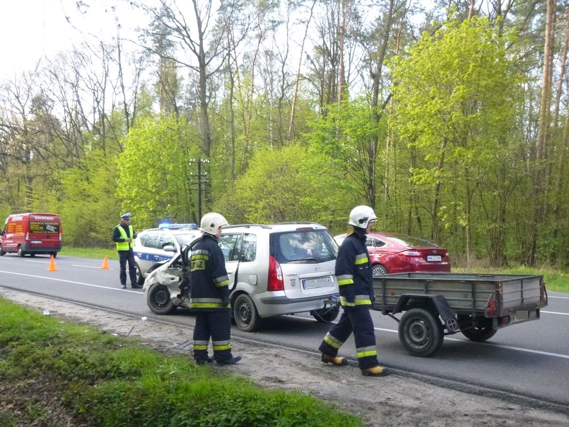 Groźny wypadek na DW 630 Groźny wypadek na DW 630
