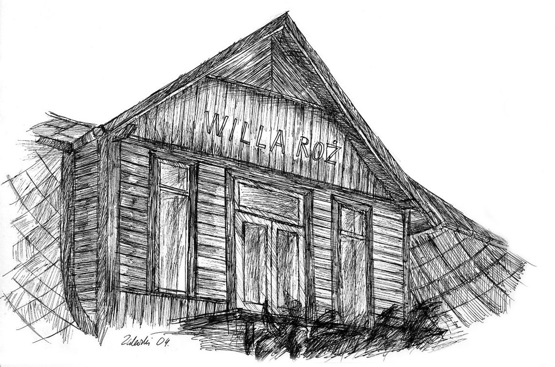 HISTORIA. Była tu „Willa Róż”. Drewniana perełka, której już nie ma