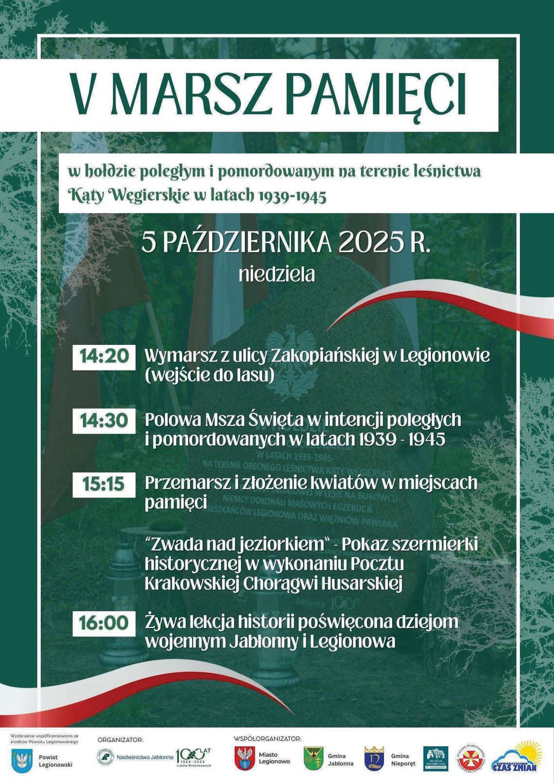 Leśne ścieżki Legionowa przypomną ofiary wojennego terroru