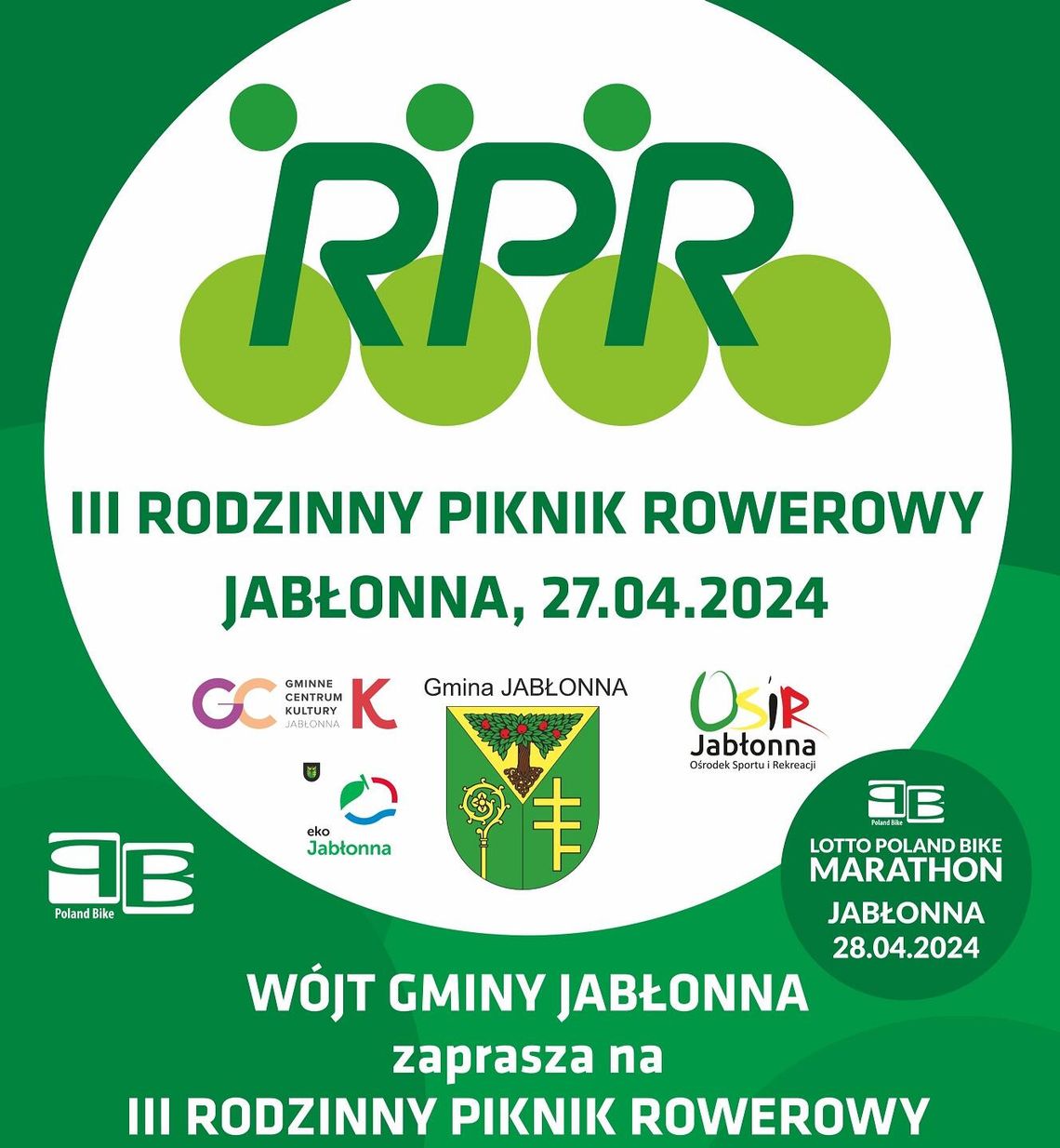 III Rodzinny Piknik Rowerowy w Jabłonnie