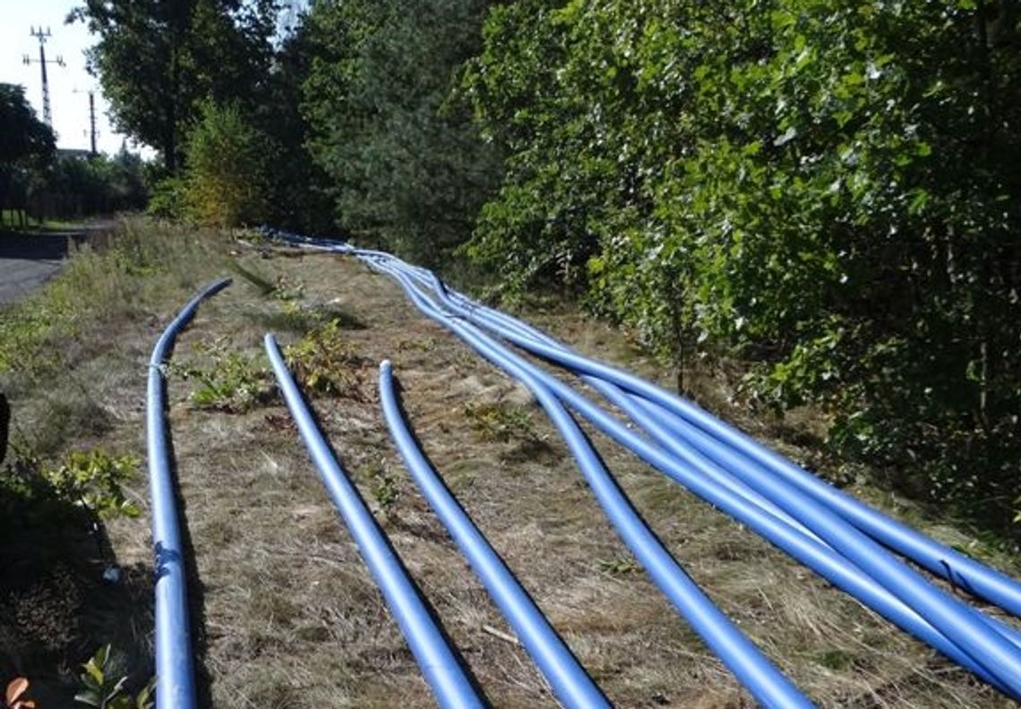 JABŁONNA. Bezwykopowe wodociągi