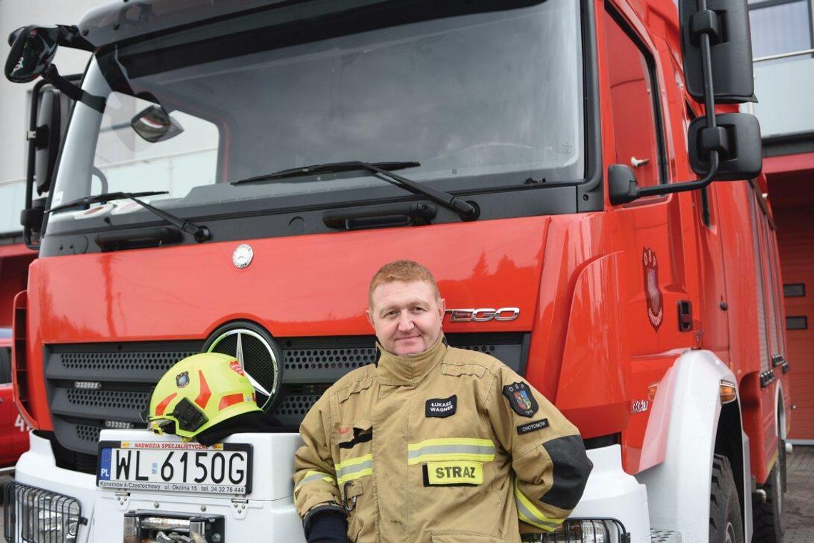 JABŁONNA/CHOTOMÓW. Strażak, który nie chce być statystą