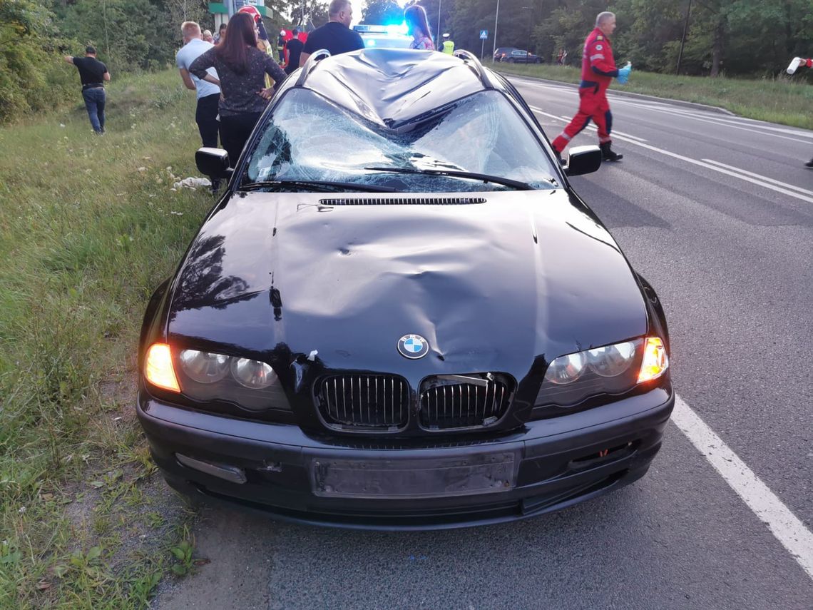 JABŁONNA. Nie żyje rowerzysta, kierowca BMW zatrzymany