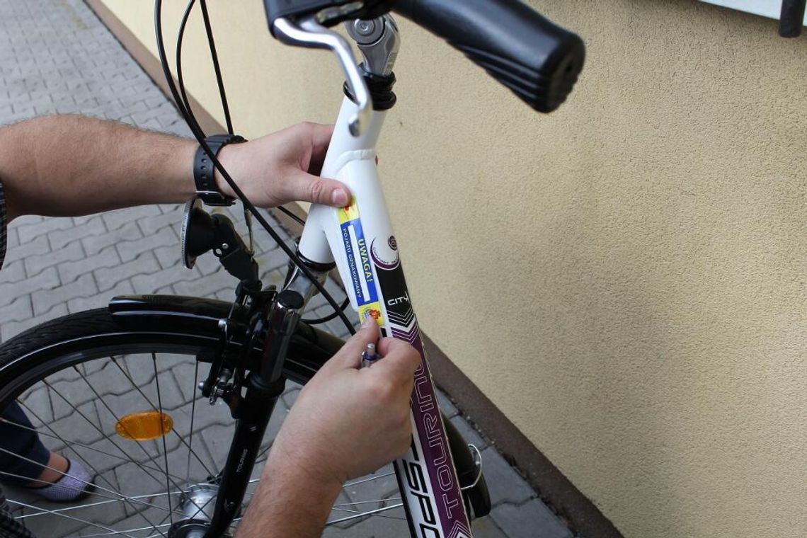 JABŁONNA. Oznakuj rower w pierwszy dzień wiosny