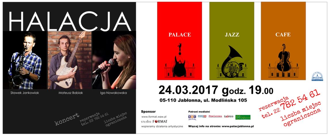 JABŁONNA. Palace Jazz Cafe - Halacja