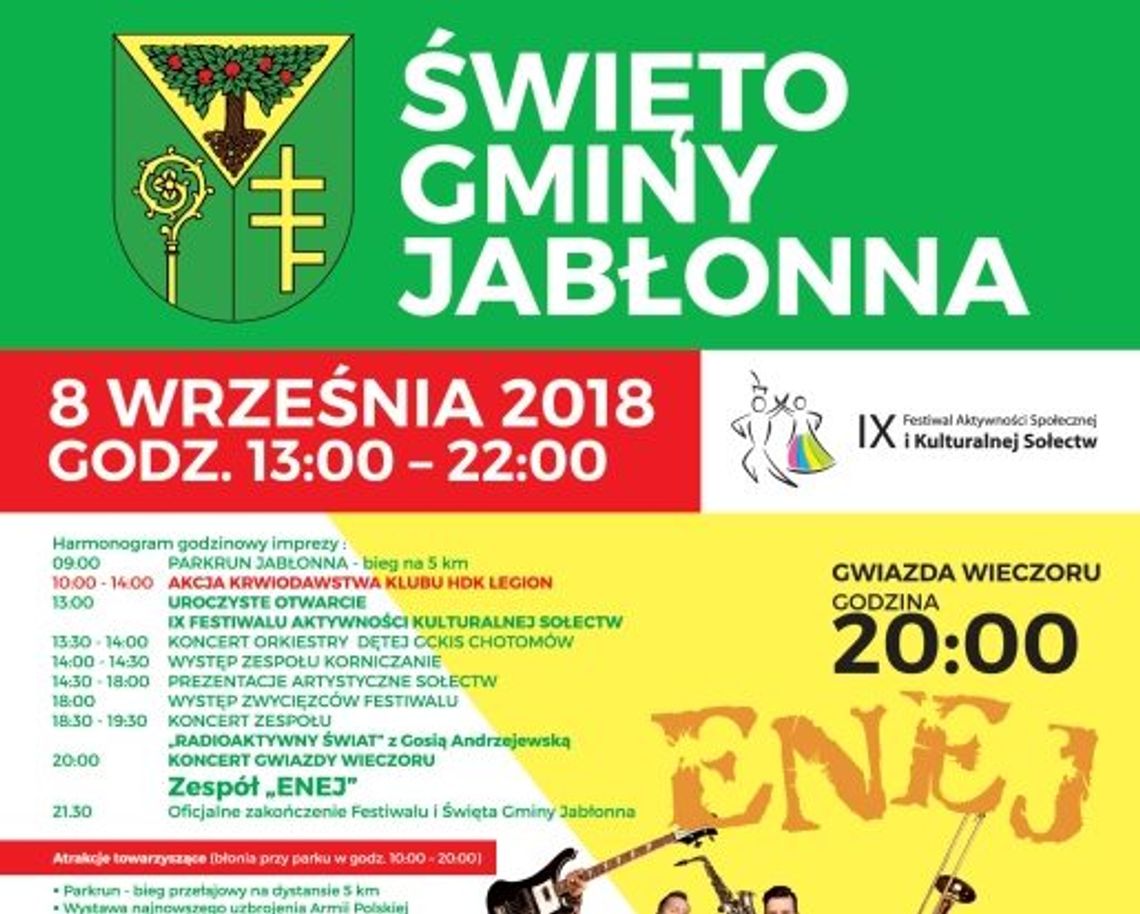 JABŁONNA. Święto Gminy Jabłonna 2018