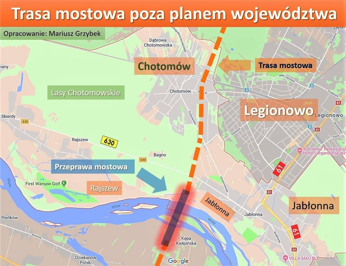 JABŁONNA. Trasy Mostowej nie będzie JABŁONNA. Trasy Mostowej nie będzie