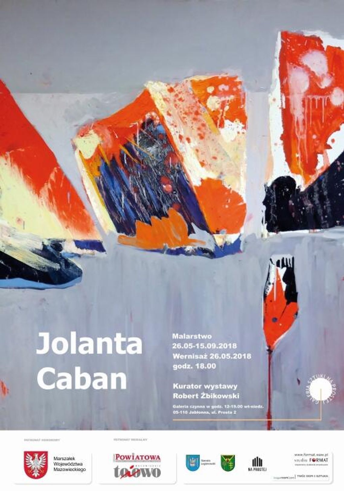 JABŁONNA. Wernisaż Jolanty Caban - Galeria Sztuki na Prostej