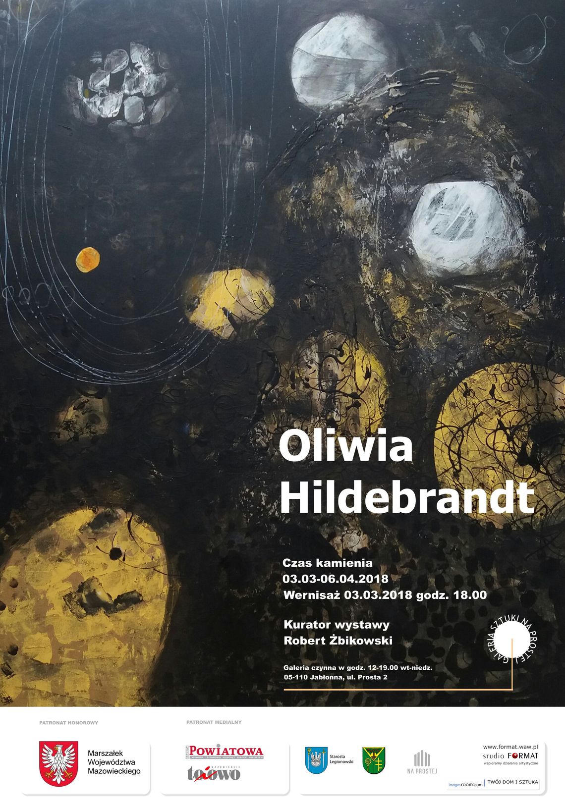 JABŁONNA. Wernisaż Oliwii Hildebrandt