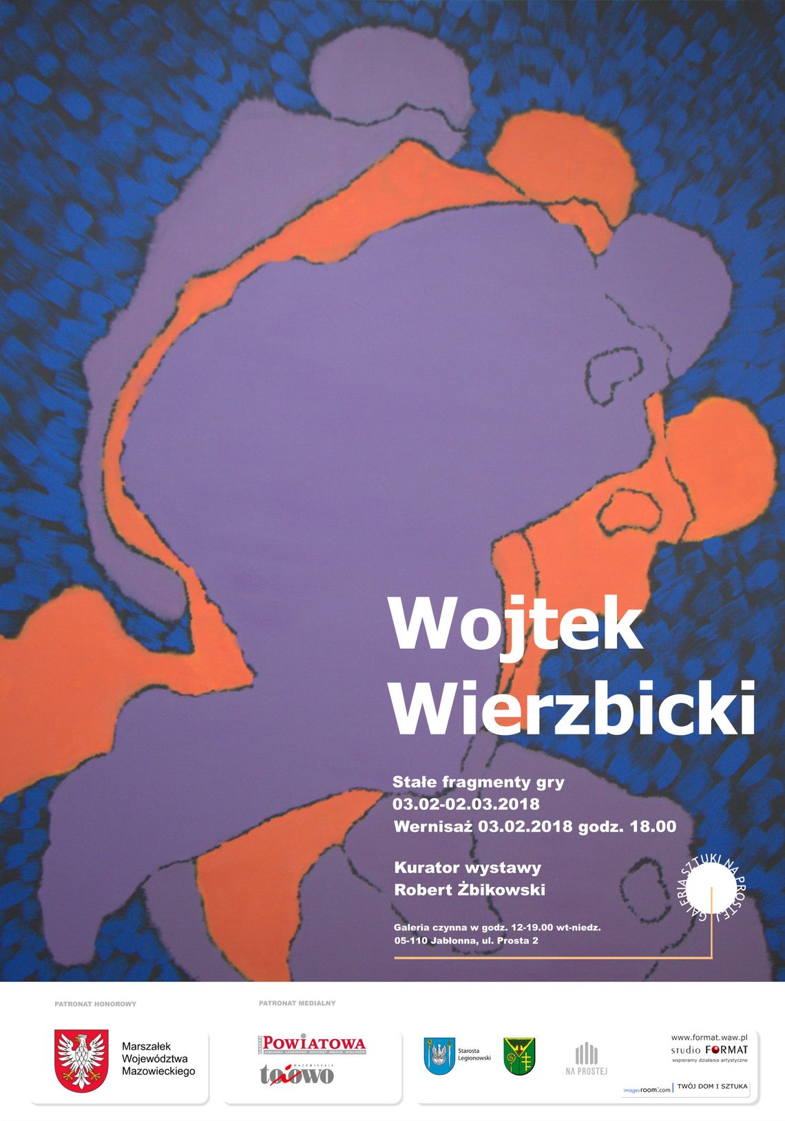 JABŁONNA. Wernisaż Wojtka Wierzbickiego - Galeria Sztuki na Prostej JABŁONNA. Wernisaż Wojtka Wierzbickiego - Galeria Sztuki na Prostej