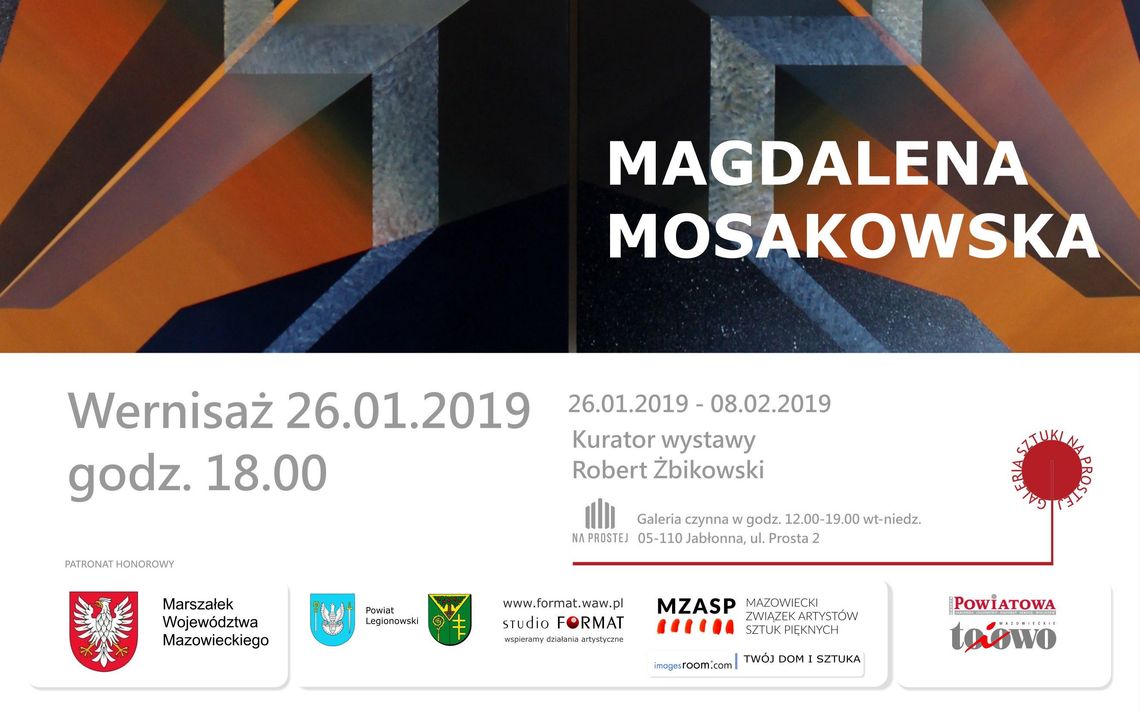 JABŁONNA. Wernisaż wystawy Magdaleny Mosakowskiej