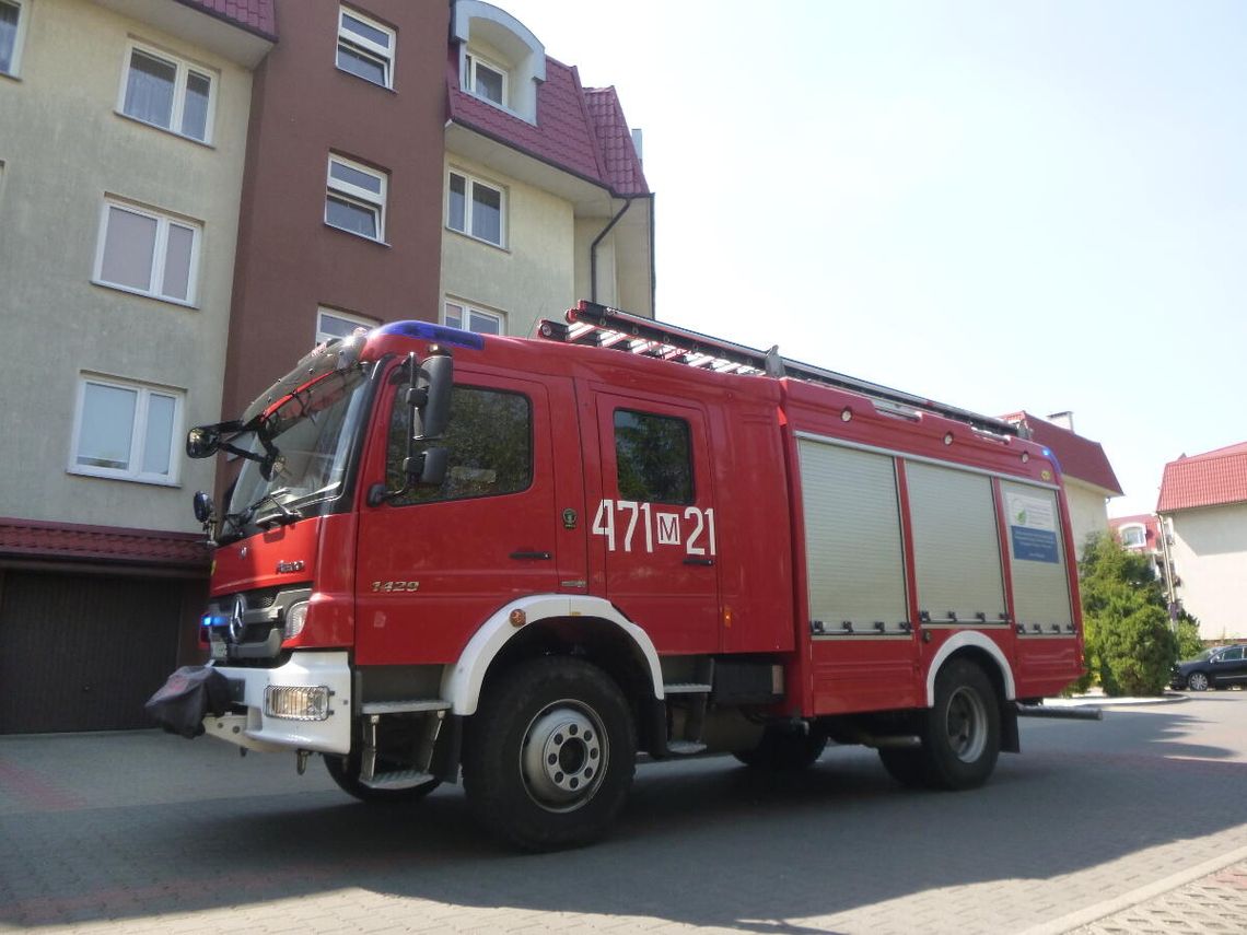 JABŁONNA. Zapaliła się zmywarka