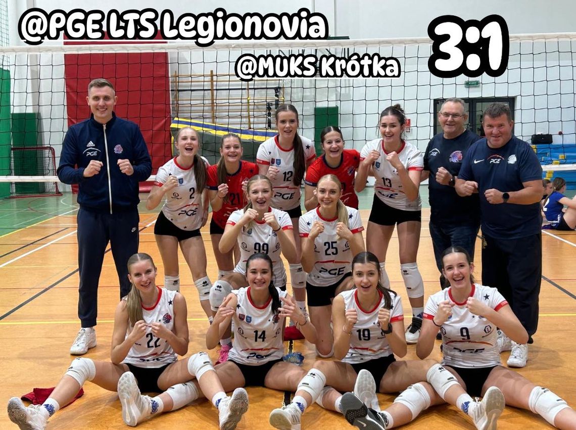 Kadetki Legionovii nie zwalniają tempa