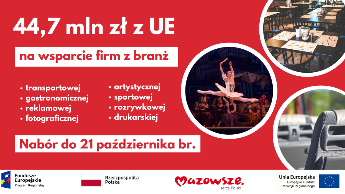 Kolejne wsparcie Samorządu Województwa dla przedsiębiorców