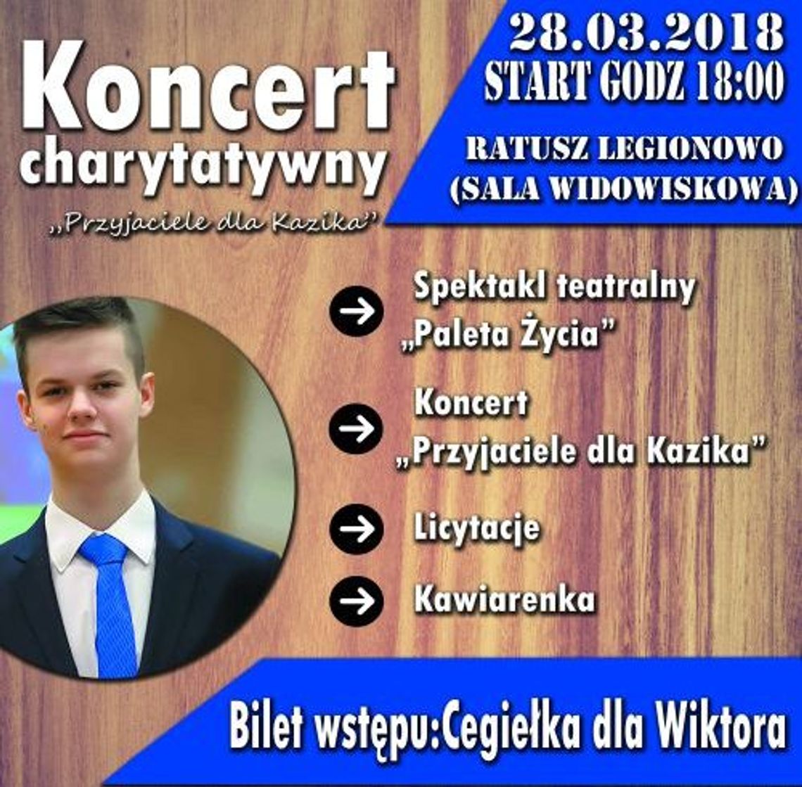 Koncert chartytatywny - "Przyjaciele dla Kazika"