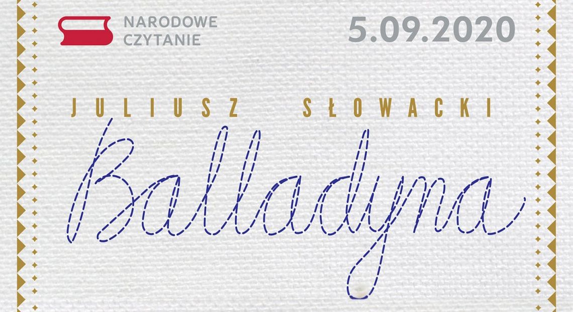 KULTURA. Balladyna - warsztaty „Wykroić, rozczytać, zszyć” - NARODOWE CZYTANIE