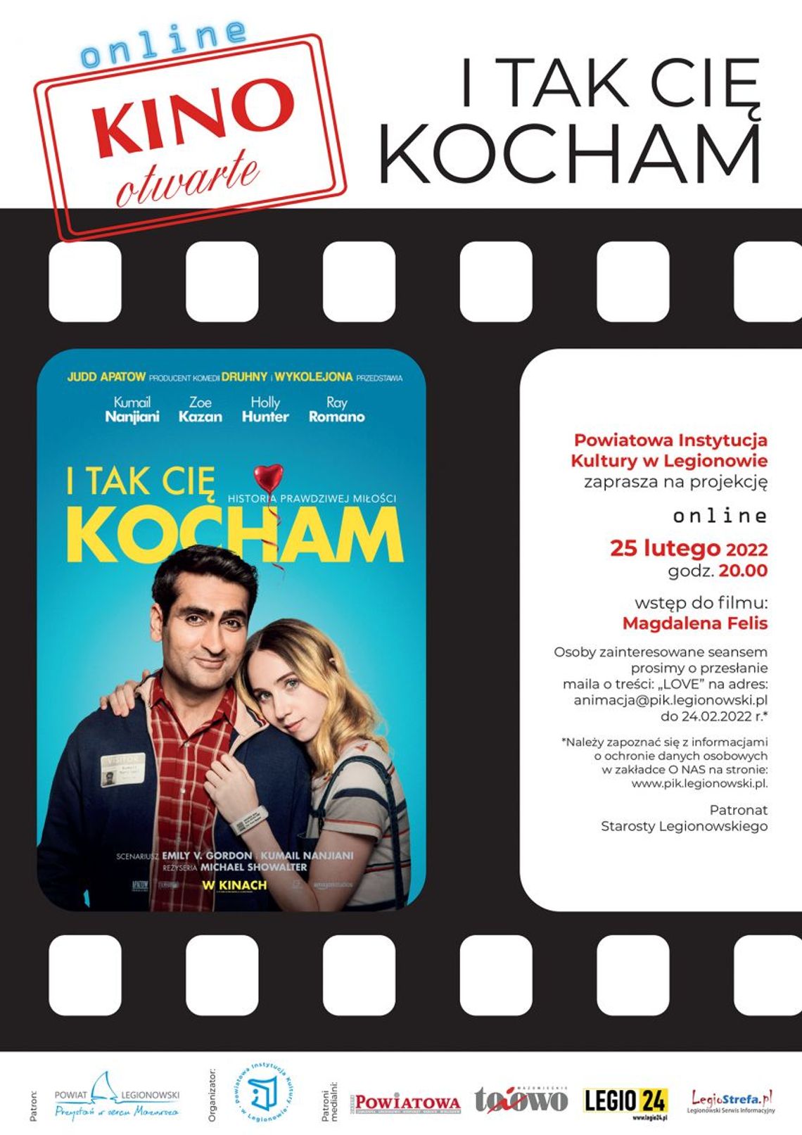 KULTURA. „I tak cię kocham”  KINO OTWARTE