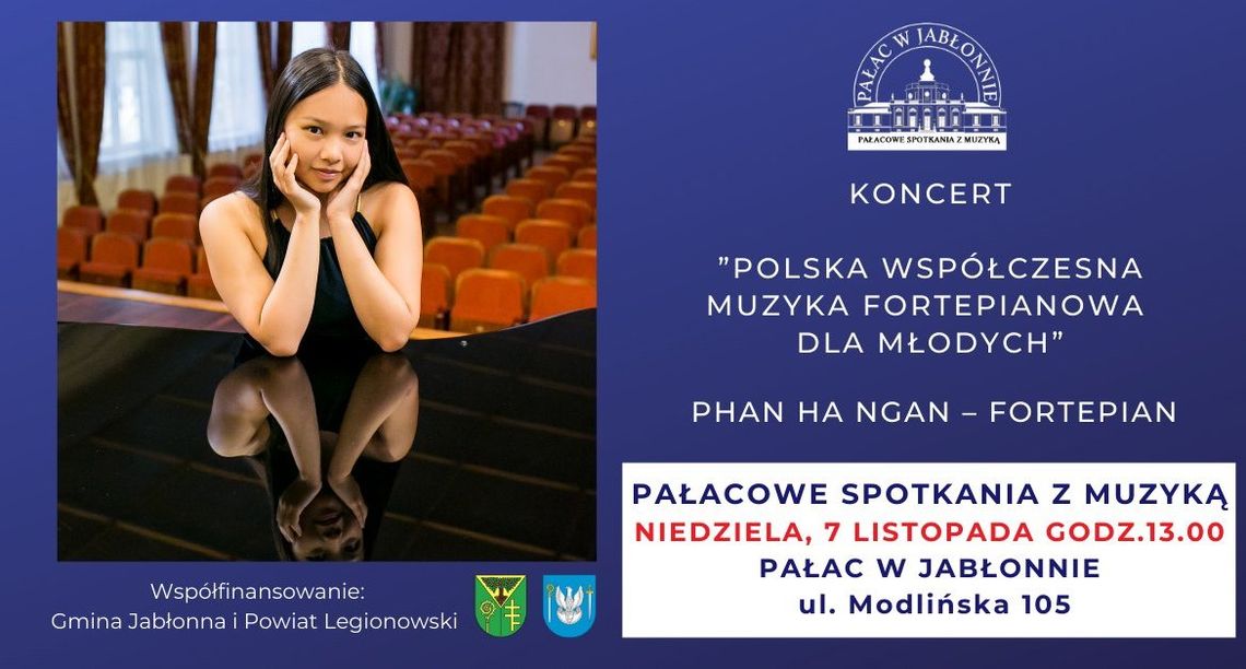 KULTURA. Koncert Polska Współczesna Muzyka Fortepianowa dla młodych w ramach "Pałacowych spotkań z muzyką"