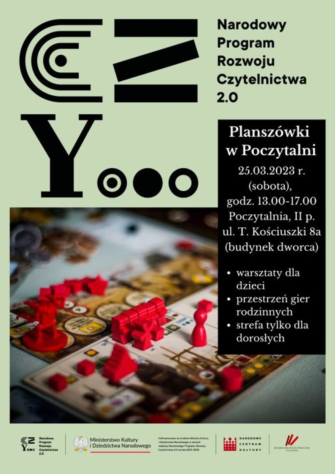 KULTURA. Planszowisko w Poczytalni