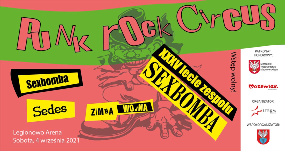 KULTURA. PUNK ROCK CIRCUS - XXXV-LECIE SEXBOMBY