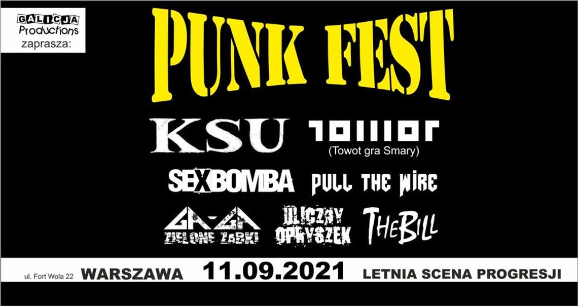 KULTURA. PUNKFEST na letniej scenie Progresji już w tę sobotę