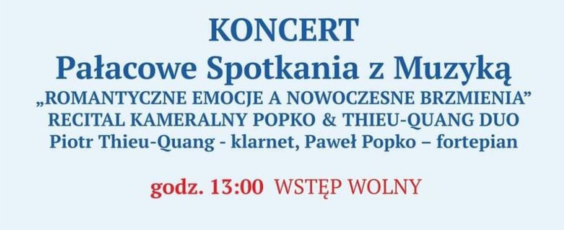 KULTURA. Recital kameralny POPKO & THIEU-QUANG DUO i wykład "Laser - potęga światła"