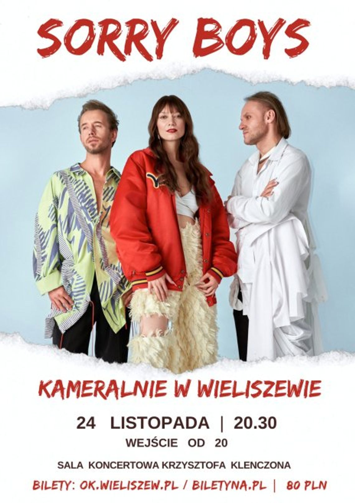 KULTURA. Sorry Boys – po raz kolejny w Wieliszewie  -  DOBRA STRONA WIELISZEWA