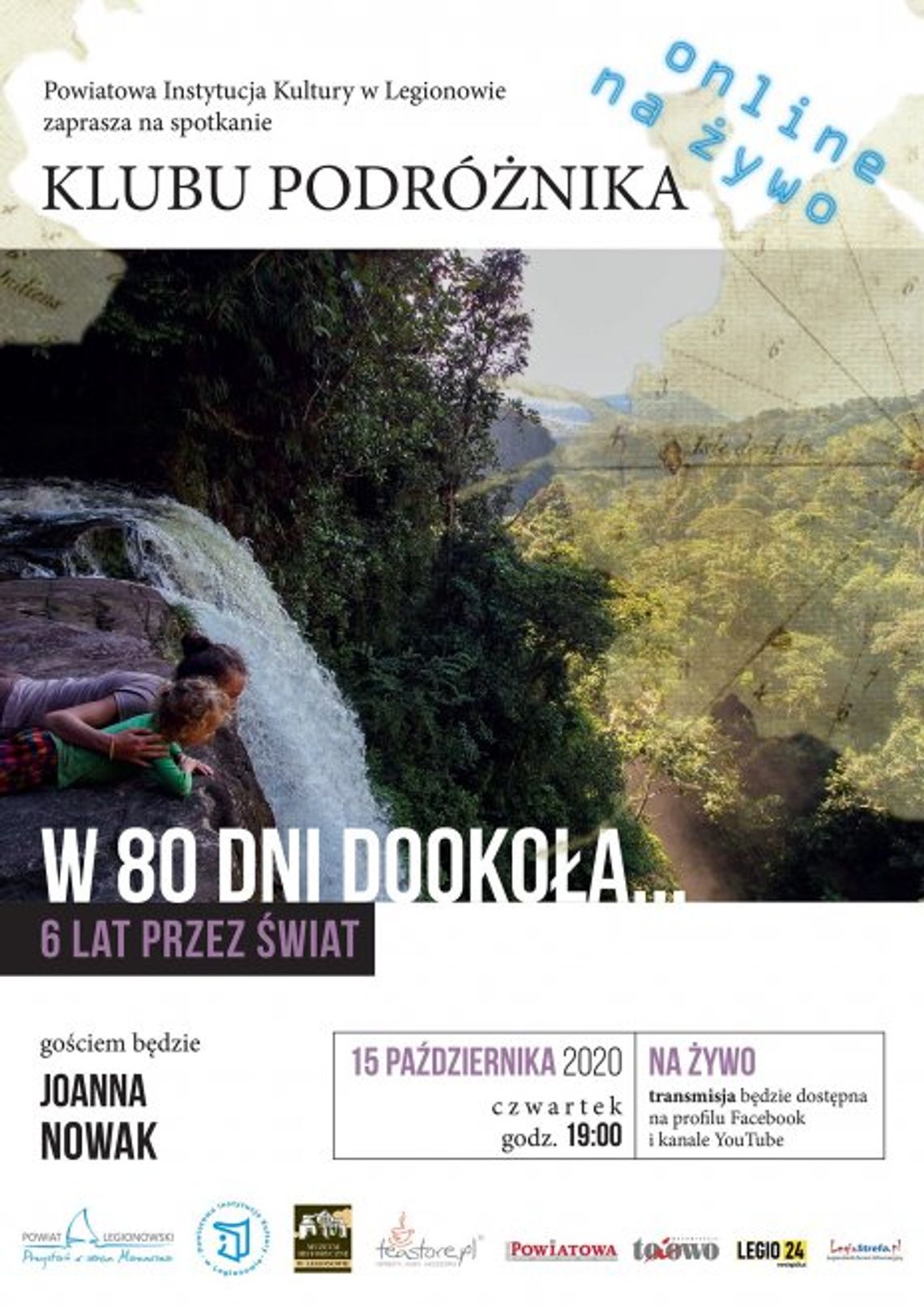 KULTURA. "W 80 dni dookoła..." - online - Spotkanie Klubu Podróżnika