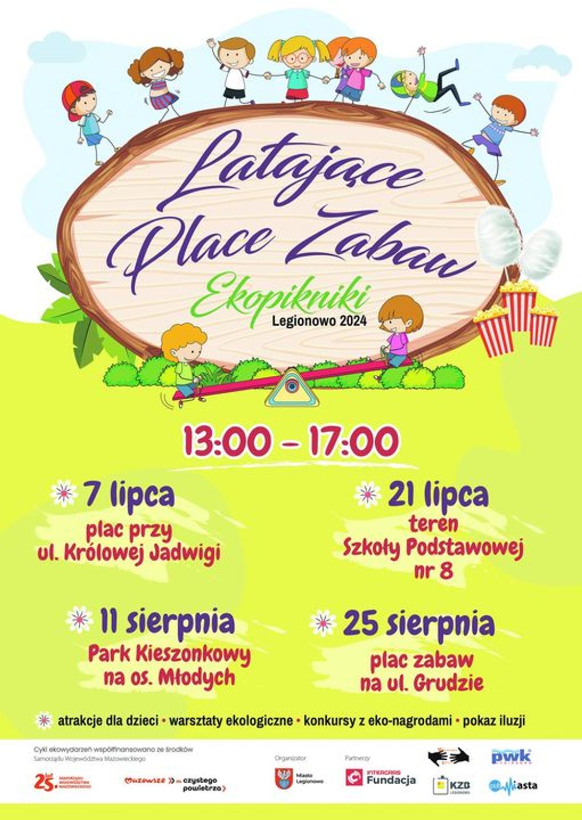 „Latające Place Zabaw” w Legionowie