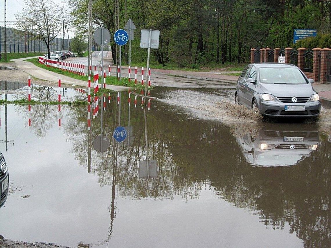 LEGIONOWO. A po co komu kanalizacja deszczowa...