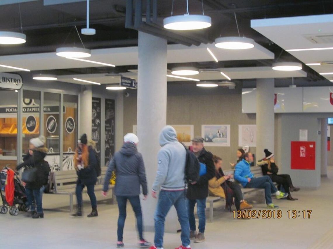 LEGIONOWO. Bezdomni w Centrum Komunikacyjnym