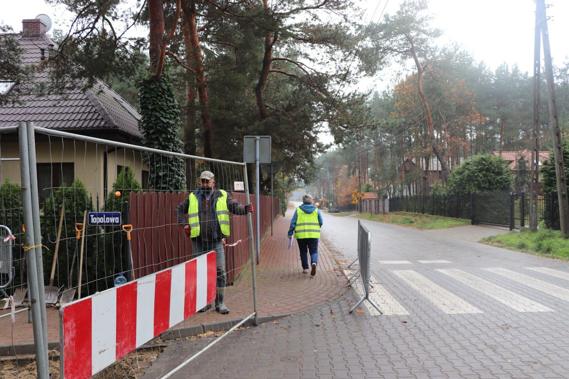 LEGIONOWO. Budowa wodociągu na III Parceli
